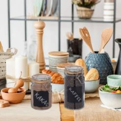 Bocaux En Verre En Lot De 3 -Umbraen Boutique 972d1d2d3aa84211bc42fdabcf74299d