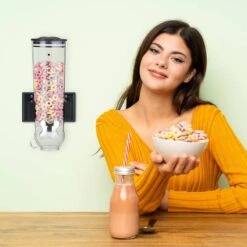 Distributeur De Céréales Mural 1,7 L -Umbraen Boutique 98f1eaab77014c5eaed728d1a5ba5f2b