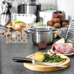 Étagère à épices Avec 8 Doses 14 Étagère à épices Avec 8 Doses -Umbraen Boutique 99ea7e79c2a24f5481f0f7d1fdd007dc