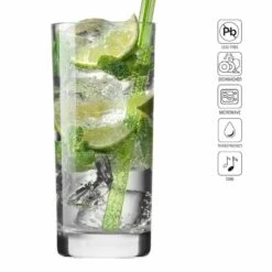 Krosno Blended Grands Verres à Boire -Umbraen Boutique 9e94f206f7954dddb370c7b32a646745