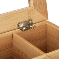 Boîte à Thé En Bambou à 10 Compartiments -Umbraen Boutique 9eddd642b4d0420a93adefec02bfa052