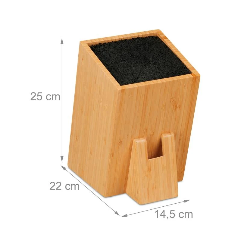 Bloc à Couteaux En Bambou XXL 10 Bloc à Couteaux En Bambou XXL – Image 8