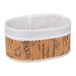 Corbeille à Pain En Bambou Et Tissu -Umbraen Boutique 9f739311c1f84a5e8023e2cfc66698bf
