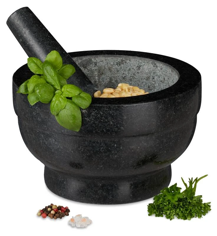 Mortier Granit Et Pilon 20 Cm 3 Mortier Granit Et Pilon 20 Cm