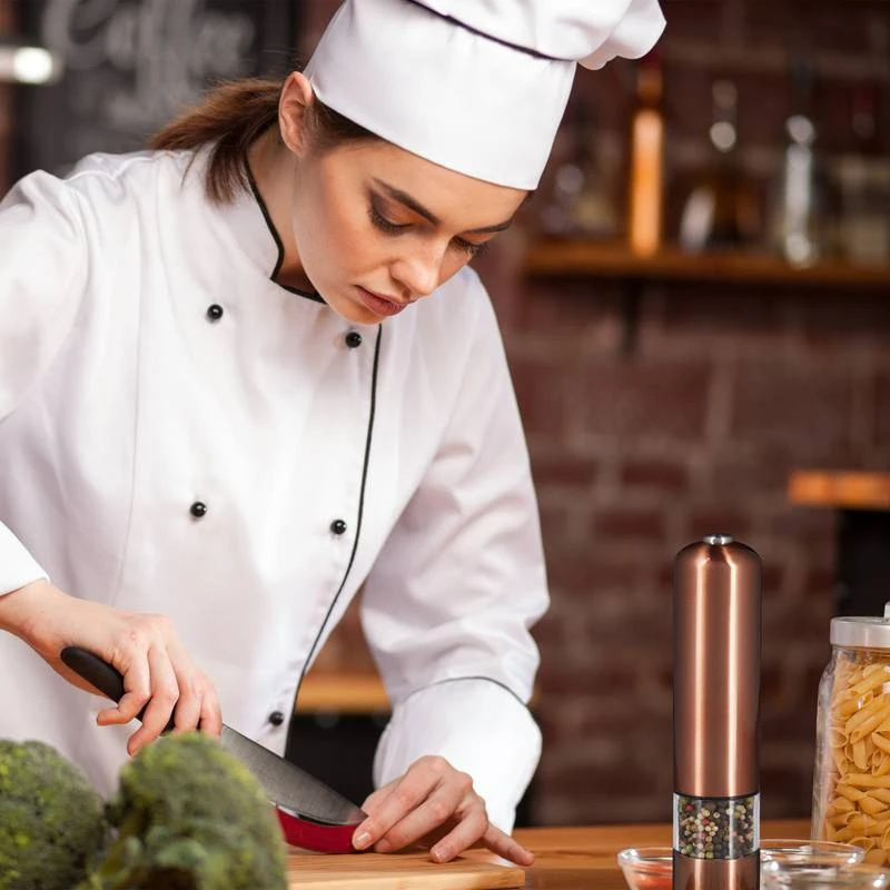 2x Moulins à Poivre électriques Bronze 5 2x Moulins à Poivre électriques Bronze – Image 3