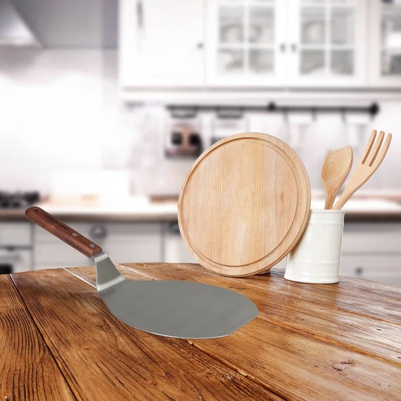 Pelle à Pizza Métal Pelle à Tarte 4 Pelle à Pizza Métal Pelle à Tarte – Image 2