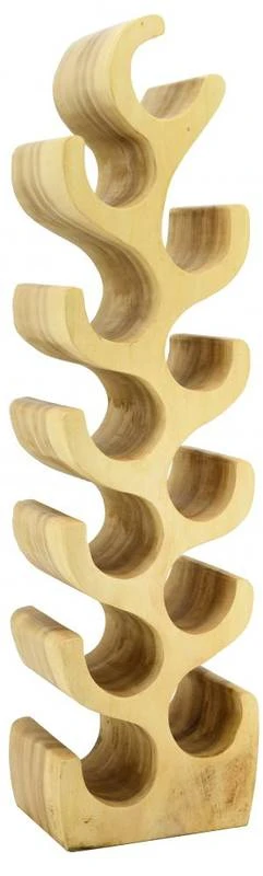 Porte-bouteilles Design En Bois De Suar