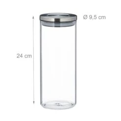 Pot En Verre Pour Stockage Jeu De 3;1,5L -Umbraen Boutique a71ded9ccf4e4a6b92798116ad6ee005