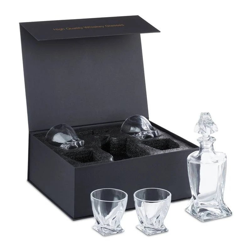 Verres à Whisky Avec Carafe 3 Verres à Whisky Avec Carafe