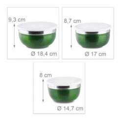 Bol Mélangeur Couvercle Lot 3 Saladiers -Umbraen Boutique abf5dc2c7dd4460cb8a5ba181d480274