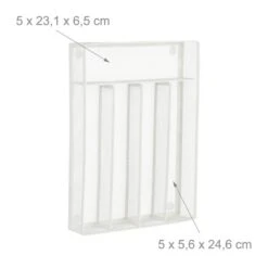 Bac à Couverts En Métal Blanc -Umbraen Boutique acfe77f7b6ac483b8c10a16c0fc89816