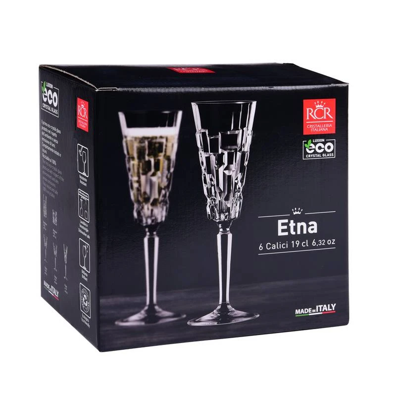 Flûte à Champagne Etna X6 5 Flûte à Champagne Etna X6 – Image 3