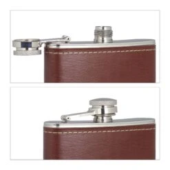 Flasque 200 Ml Avec Cuir Synthétique 14 Flasque 200 Ml Avec Cuir Synthétique -Umbraen Boutique ae4b744386314bf9b161662f69dc4de3