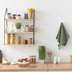 Corbeille à Pain En Bambou Et Tissu -Umbraen Boutique ae631dd34d8c47a69d17a88416819e4b