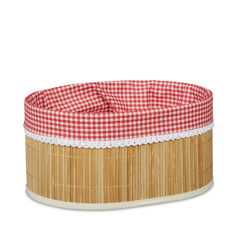 4x Corbeilles à Pain En Bambou 7 4x Corbeilles à Pain En Bambou – Image 5