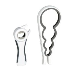 Ouvre-couvercle Blanc-gris Lot De 2