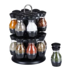 Carrousel à épices Avec 16 Pots -Umbraen Boutique b81e7e537dc94e89b93060b7916fc82e