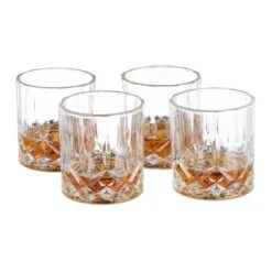 Verres à Whisky Cristal Par Lot De 4
