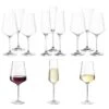 Leonardo Lot De 12 Verres à Vin Et Champagne -Umbraen Boutique b965d53a5a514519b5d1eeb6040b62df