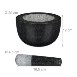 Mortier Rond Et Pilon En Granit -Umbraen Boutique b9b587884f734db0b5fc8c00e99be454