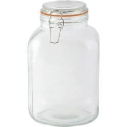 Bocal Carré Avec Couvercle à Rabat 3 L