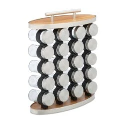 Lot De 20 Pots à épices Avec Support