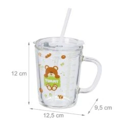 2x Verres Pour Enfant Motif D'ours Brun 19 2x Verres Pour Enfant Motif D'ours Brun -Umbraen Boutique bddc2e3278024ace8f8b28444c64cdc2