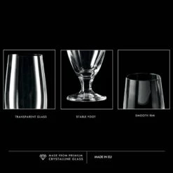 Krosno Elite Verres à Bière Blanche -Umbraen Boutique beaa7a1c878748e095eb5900fe89a3e0