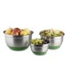 Bol Mélangeur Lot De 3 Saladiers Inox -Umbraen Boutique c591b3b7f477430c9838dfd2a38f78a0