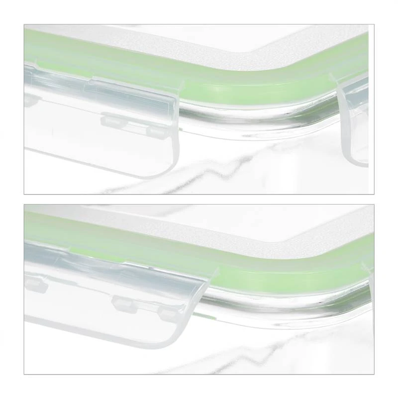 Lot De 3 Boîtes De Conservation En Verre 9 Lot De 3 Boîtes De Conservation En Verre – Image 7