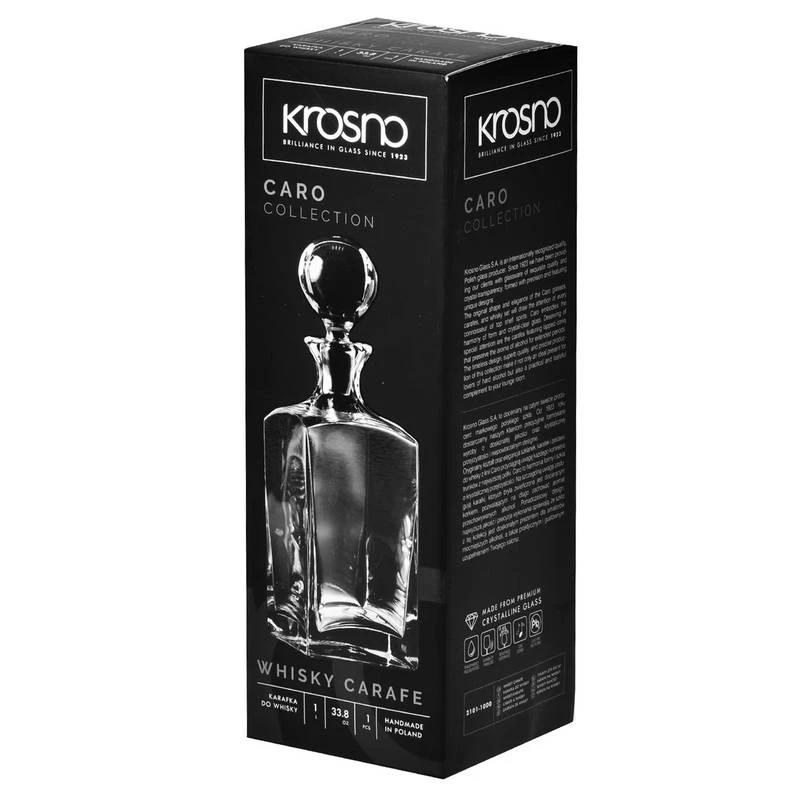 Krosno Caro Whisky Carafe 5 Krosno Caro Whisky Carafe – Image 3