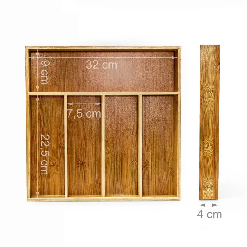 Range-Couverts 5 Compartiments Bambou 9 Range-Couverts 5 Compartiments Bambou – Image 7