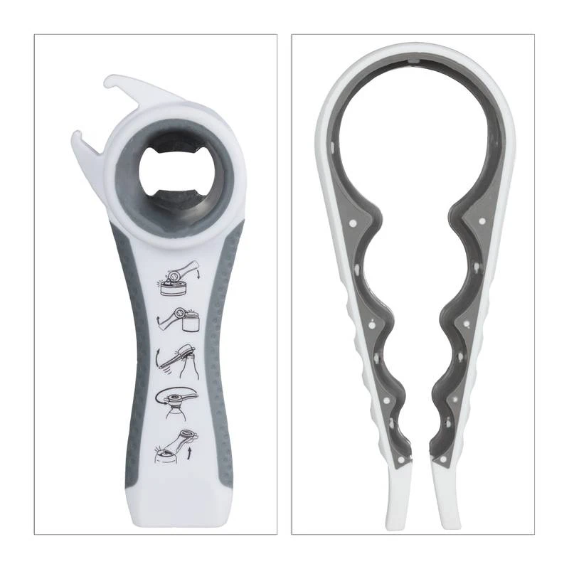 Ouvre-couvercle Blanc-vert Lot De 8 14 Ouvre-couvercle Blanc-vert Lot De 8 – Image 12