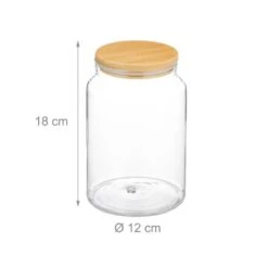 Lot De 3 Bocaux Ronds En Verre 15 Lot De 3 Bocaux Ronds En Verre -Umbraen Boutique cff945fbfe444c74b3408c822ac91663