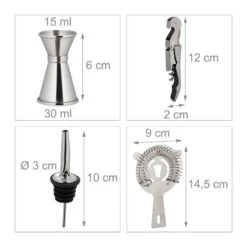 Kit à Cocktail 9 Pièces Avec Support -Umbraen Boutique d0ceac61d4a24eaa81c04616adaac470