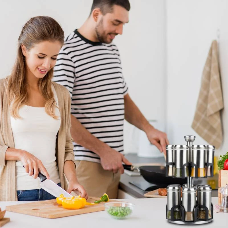 Carrousel à épices 12 Bocaux 5 Carrousel à épices 12 Bocaux – Image 3