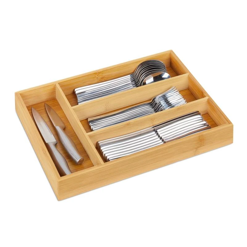 Range-couvert Bambou 4 Compartiments 3 Range-couvert Bambou 4 Compartiments