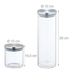 Lot De 6 Bocaux En Verre Avec Acier Inox 19 Lot De 6 Bocaux En Verre Avec Acier Inox -Umbraen Boutique d3f3e6531a464d41b6319b2e6efdfcca