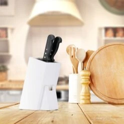 Bloc à Couteaux En Bambou Blanc 11 Bloc à Couteaux En Bambou Blanc -Umbraen Boutique d8dd62b1e253404e8260c1e65424f07a