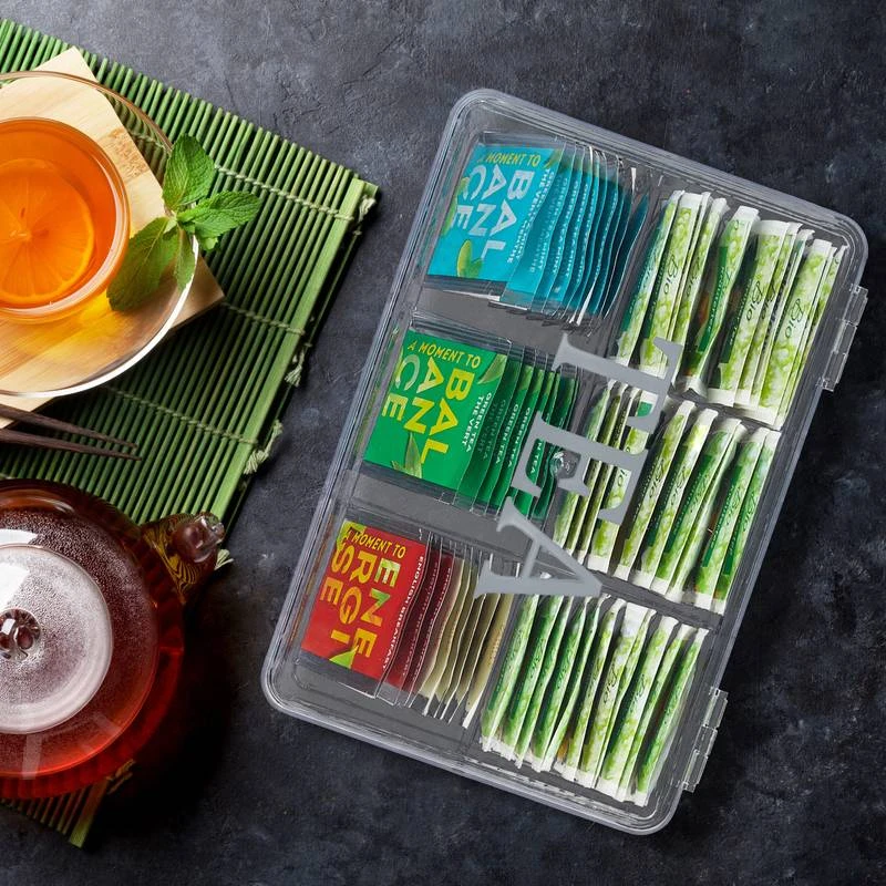 Boite à Thé Avec 6 Compartiments 6 Boite à Thé Avec 6 Compartiments – Image 4