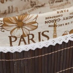 Corbeille De Pain En Bambou Marron -Umbraen Boutique da7772b5ee8c4c908995e4d4e3201a78