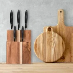 Bloc à Couteaux Non Garni Bois D'acacia -Umbraen Boutique db1619949f9c489799174b3449d892cf