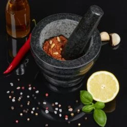 Mortier En Granit Avec Pilon XL -Umbraen Boutique e01694bef7814dc8a3d9cdc3f50d7183