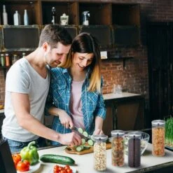 Lot De 4 Bocaux En Verre De 1,5 L -Umbraen Boutique e157ded6785b424db4bd0b8db30f1fad