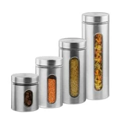 Lot 4 Bocaux De Conservation En Inox -Umbraen Boutique e263e2067b4a42619b4b4ec06048e5e1