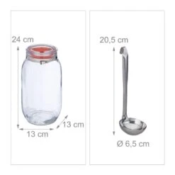 Bocal En Verre 2 Litres 19 Bocal En Verre 2 Litres -Umbraen Boutique e488c81e2e0c47adb9e28942ca8959b8