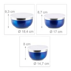 Bol Mélangeur Couvercle Lot 3 Saladiers -Umbraen Boutique e5bc7dcce65942149afff58c1c101c36