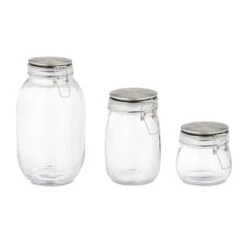 Bocal En Verre En Set De 3
