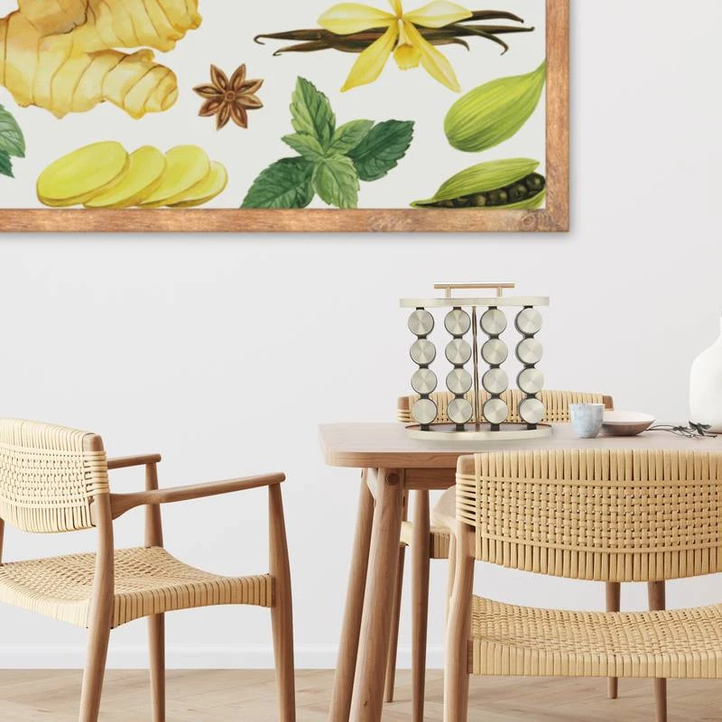 Lot De 16 Pots à épices Avec Support 6 Lot De 16 Pots à épices Avec Support – Image 4