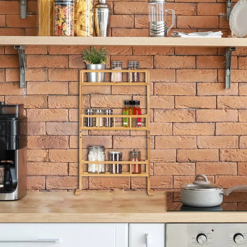 Etagère à épice En Bambou 4 Etagère à épice En Bambou – Image 2